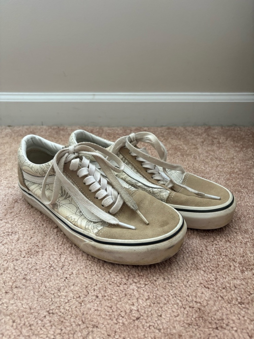 Vans with a fun design.